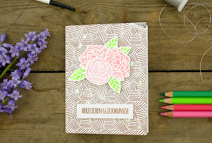 wieesmirgefaellt.de | Herzlichen Glückwunsch Karte - Congratulations Card | Lawn Fawn Flutter By