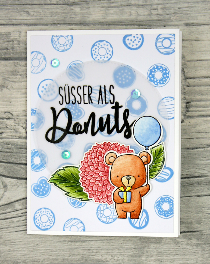 wieesmirgefaellt.de | Bärige Glückwünsche - Beary wishes | My Favourite Things Beary Special Birthday | Aquarell Watercolor