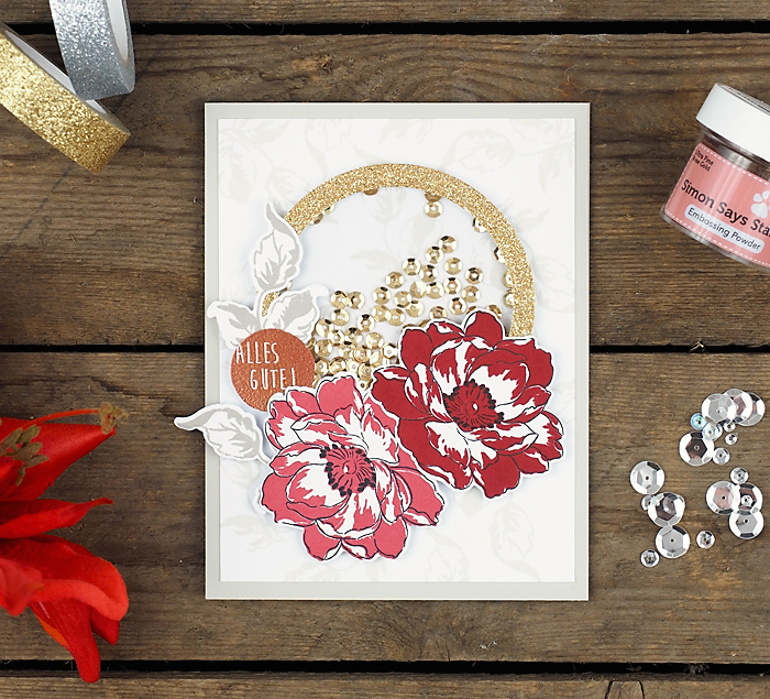 wieesmirgefaellt.de | Altenew Inspiration Challenge | Wild Hibiscus + Beautiful Day