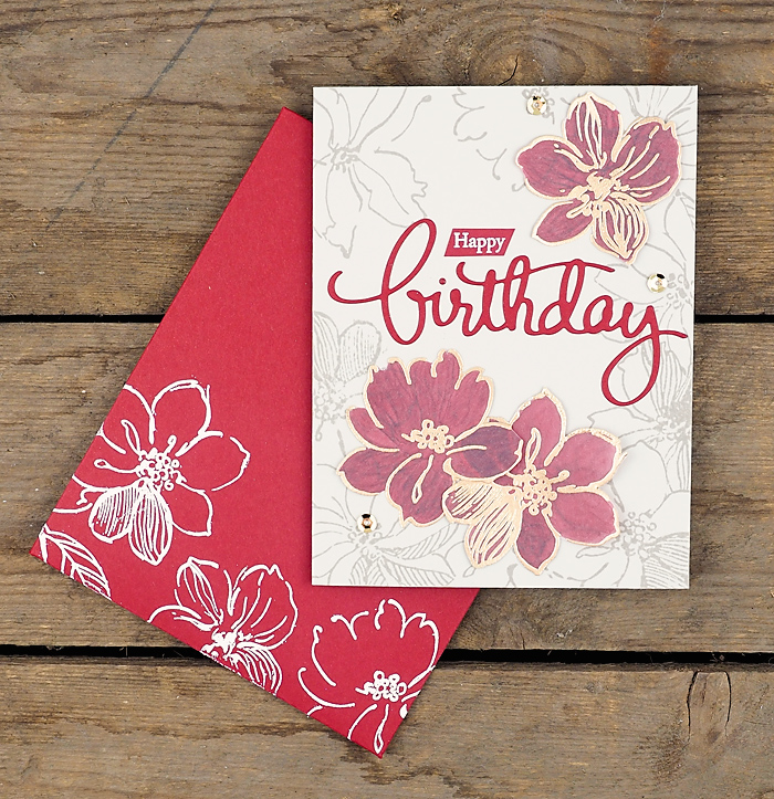wieesmirgefaellt.de | Altenew Inspiration Challenge | Wild Hibiscus + Beautiful Day